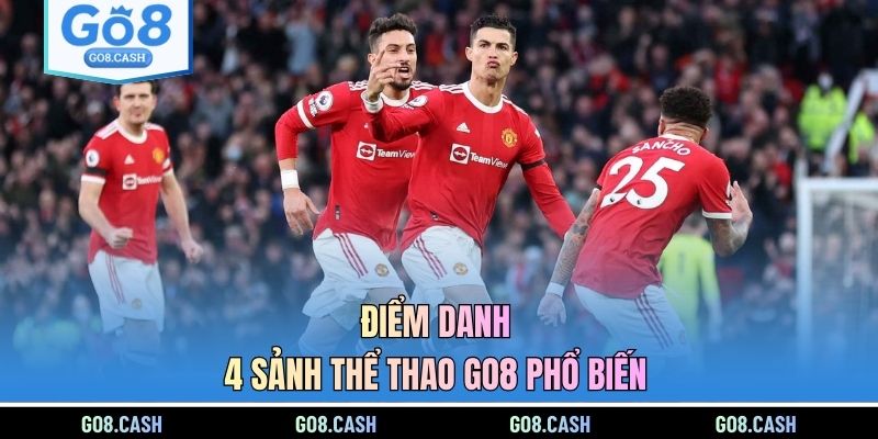 Điểm danh 4 sảnh thể thao GO8 phổ biến